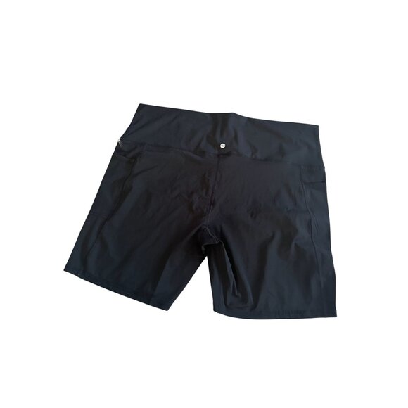 CATHERINE MALANDRINO Black Bike Workout Shorts Size 3X NEW with tags - Picture 3 of 6